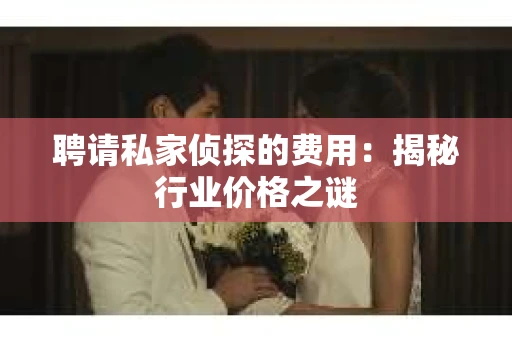 聘请私家侦探的费用：揭秘行业价格之谜