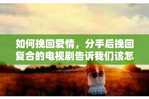 如何挽回爱情，分手后挽回复合的电视剧告诉我们该怎么做？