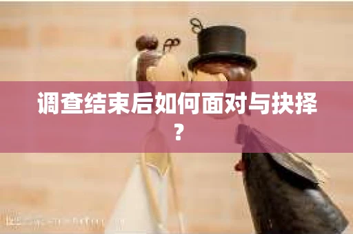 调查结束后如何面对与抉择？